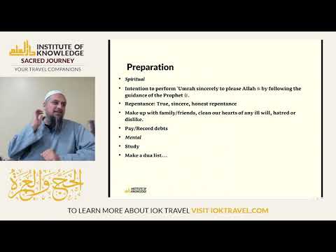 IOK Umrah Seminar | Shaykh Furhan Zubairi