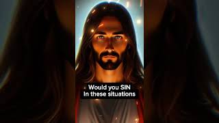 Will You SIN If Christ Was before you #jesus #godmessage #viral