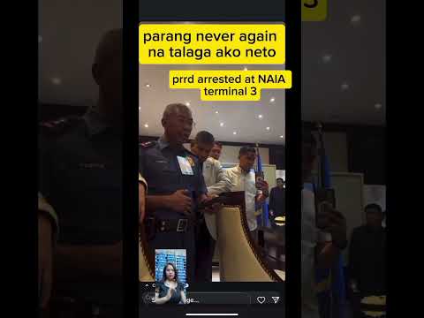 never again to Marcos #trending prrds arrest