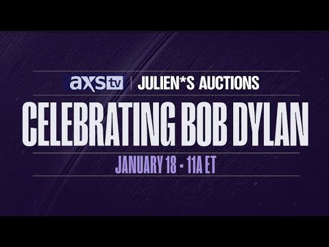 Celebrating Bob Dylan | Julien's Auctions - January 18th