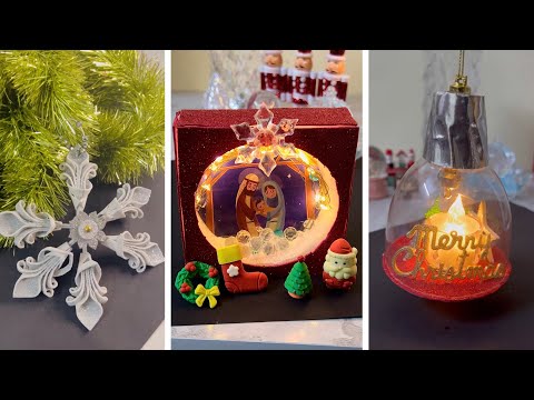 Easy DIY Christmas Ornaments | Christmas Craft Ideas