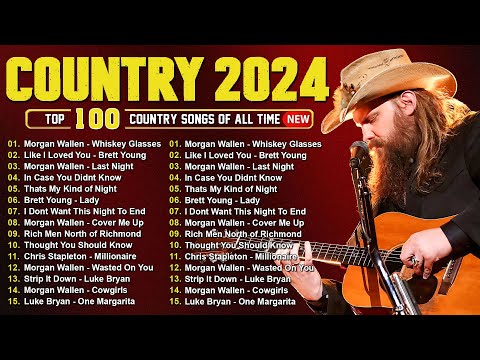 Country Music Playlist 2024 💖 Chris Stapleton, Luke Combs, Kane Brown, Morgan Wallen, Luke Bryan