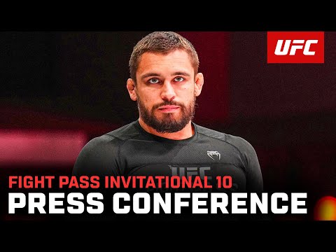 🔴 Fight Pass Invitational 10: Post-Fight Press Conference