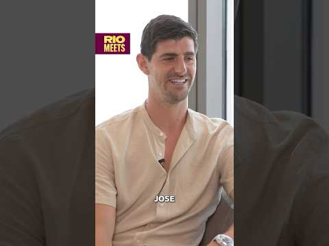 “Jose was a bit annoyed with me!” Thibaut Courtois 🤝 Jose Mourinho #football #podcast #qatarairways