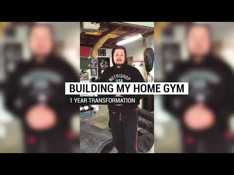 MY HOME GYM, the transformation, and Craigslist workout equipment !