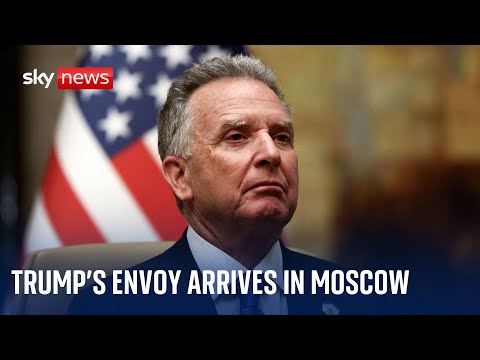 Trump's envoy Steve Witkoff arrives in Moscow for talks