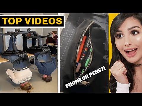 SCHOOL TIKTOKS WE WATCH Instead of Doing HOMEWORK! | SSSniperWolf