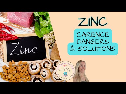 Les signes et dangers de la carence en zinc