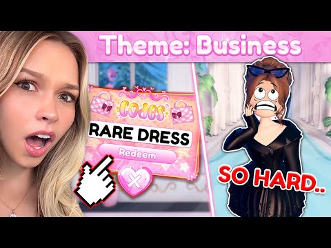 Only Wearing the *RARE* Petal Dress for EVERY ROUND.. | Dress to Impress