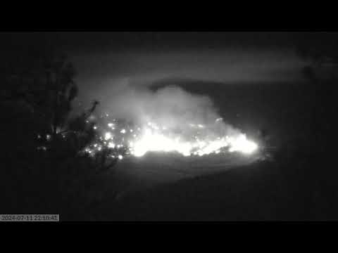 2024/7/11 - 2024/7/12 Overnight burn operation time lapse.