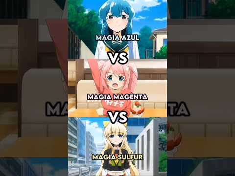 Magia Azul vs Magia Magenta vs Magia Sulfur