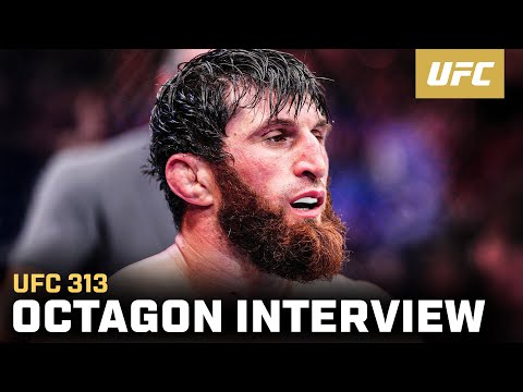 Magomed Ankalaev Octagon Interview | UFC 313