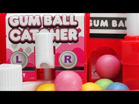 ガムボールマシーン おもちゃ おうちで楽しいガムキャッチャー  GUM BALL CATCHER