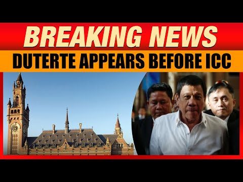 LIVE: Philippines Ex-President Duterte Appears Before ICC | Hague, Netherlands | News9