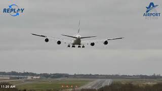 Birmingham Airport✈️THE BRIDGE LOCATION- Planes & Trains 🚆 LIVE : Monday 17th March 2025