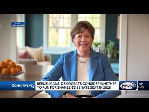 Republicans, Democrats consider whether to run for Shaheen's Senate seat in 2026