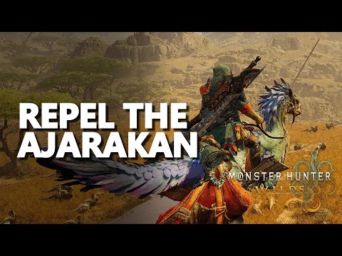 Repel the Ajarakan Monster Hunter Wilds