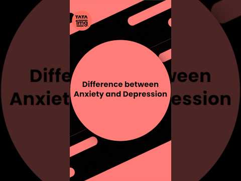 What is Difference Between Anxiety & Depression #depression #anxiety #anxietycure #depressionrelief