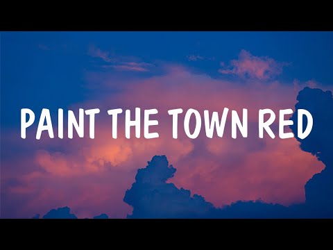 Doja Cat - Paint The Town Red (Lyrics) | Selena Gomez, Tate McRae