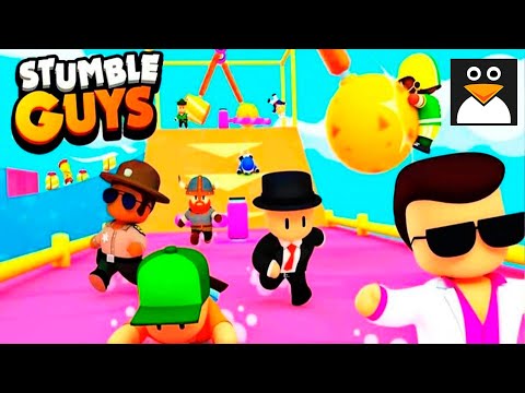 スタンブルガイズ Stumble Guys 日本語 (パート1) ゲームプレイ 動画 [パソコン]