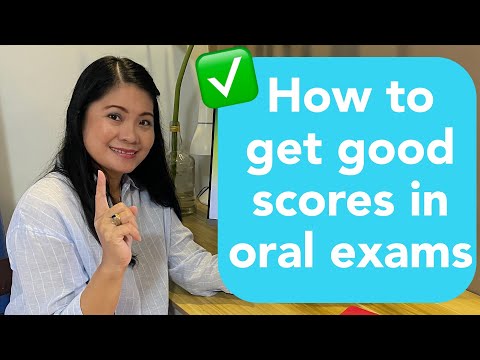 Oral Exam Tips: How to get good scores in oral exams