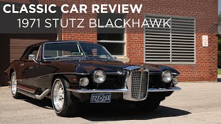 1971 Stutz Blackhawk | Classic Car Review | Driving ca