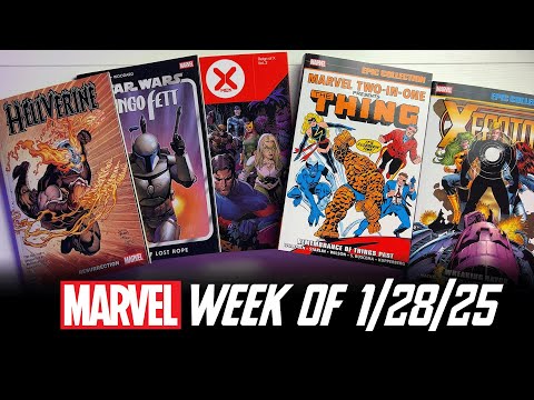 New MARVEL Trades 1/28/25 | HELLVERINE, JANGO FETT, MARVEL TWO-IN-ONE EPIC COLLECTION