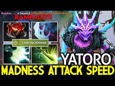 YATORO [Faceless  Void] Madness Attack Speed with Old School Build Dota 2