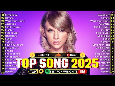 Top 100 Songs 2025 - Bruno Mars, Adele, Ed Sheeran, Selena Gomez, The Weeknd