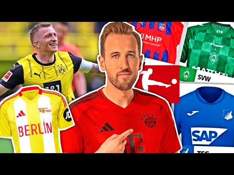 Rating NEW 24/25 BUNDESLIGA KITS 😍