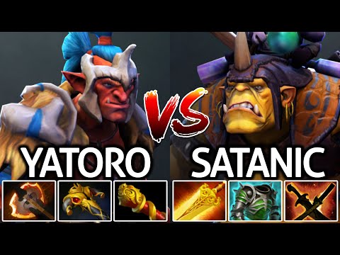 SATANIC [Alchemist] Farming 1000 GPM VS YATORO Troll Dota 2