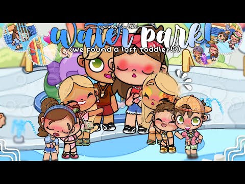 GOING TO A *WATER PARK!*🏊🏼‍♀️ (WE FOUND A LOST TODDLER!?😱) || Voiced Avatar World RP! 🔊 ||