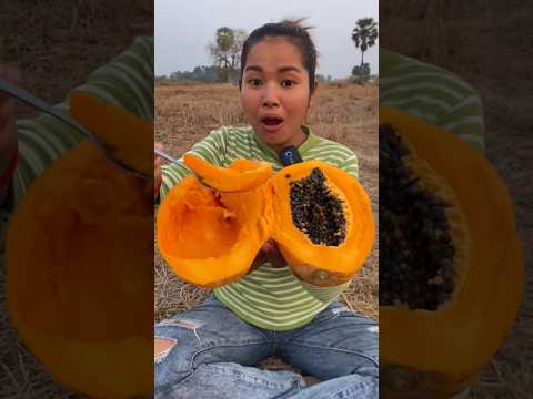 My Papaya Eating #siscookingtv #mukbang #jmansogmukbang #eatingshow #eatingvideos