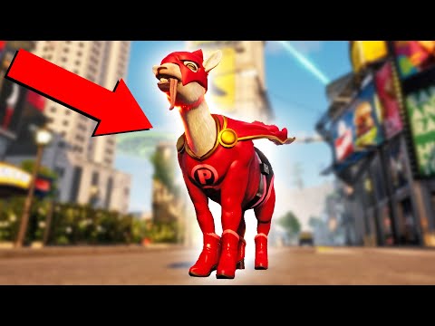 Goat Simulator 3's Superhero Update is INSANE!