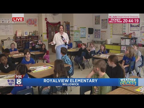 Fox 8 Weather Class has Royalview Elementary students sharing 8-day forecast