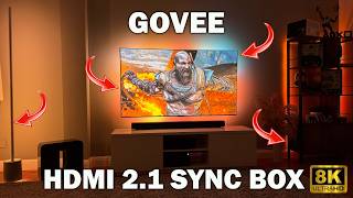 NEW Govee AI Powered HDMI 2.1 SYNC Box 2 is a GAME CHANGER!