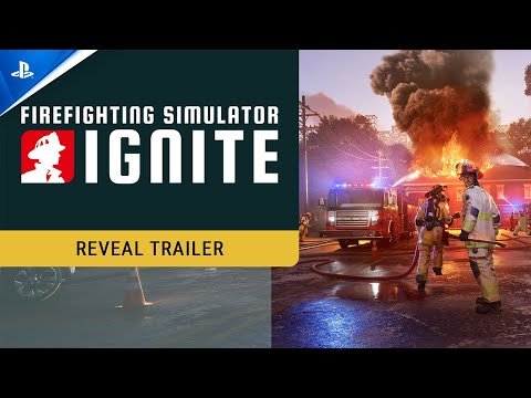 Firefighting Simulator: Ignite - Reveal Trailer | PS5 Games