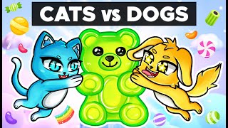 CATS vs DOGS in Party Animals!