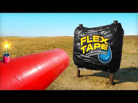 Can Flex Tape Stop A Cannonball?