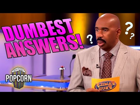 Top DUMBEST Answers on Family Feud!