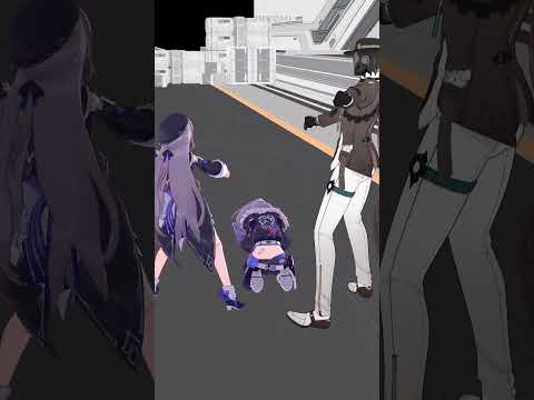 Herta and Screwllum after freezing Silver Wolf's Accounts | California Gurls【MMD Honkai: Star Rail】