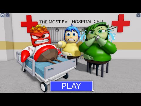 INSIDE OUT 2 Rescue! Anger is sick, Disgust SO SAD?! BARRY'S PRISON RUN! #roblox #ScaryObby