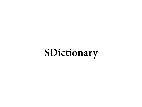 SDictionary Live Stream