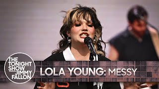 Lola Young: Messy | The Tonight Show Starring Jimmy Fallon