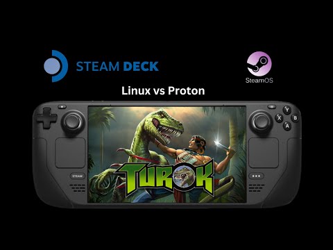 Turok (1997) - Steam Deck Gameplay | Linux Build Vs Proton (Kek4 engine update)