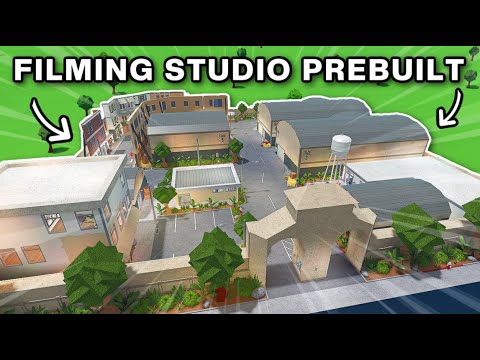 Touring the $1.2M MOVIE + Filming STUDIO Prebuilt I Made (Spotlight Studio)