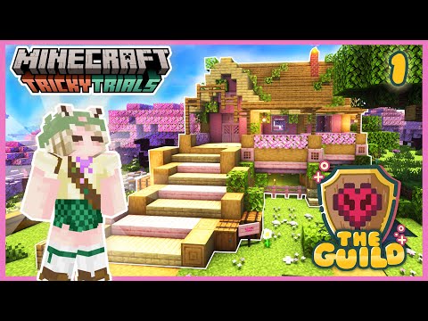 A Perfect Start in Minecraft 1.21 ⚔️ Pink House & Bees 🌸 The Guild | EP 1