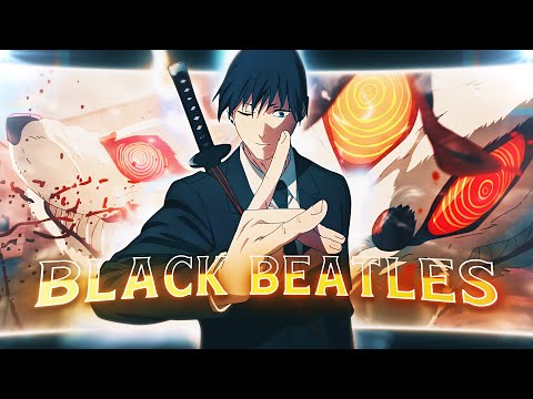 「Black Beatles 🖤⭐️」Jujutsu Kaisen x Chainsaw Man「AMV/EDIT」4K