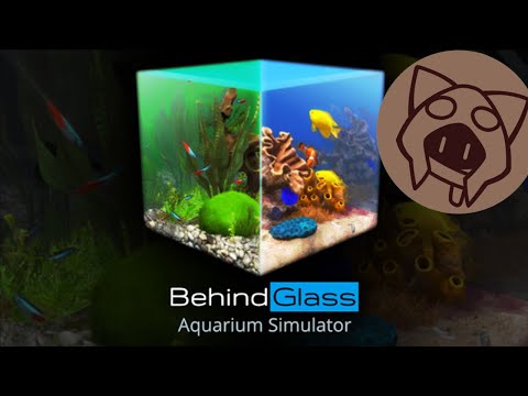 【Behind Glass: Aquarium Simulator】アクアリウムに挑戦 01/13