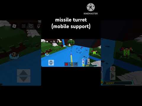 missile turret!! #roblox #babft